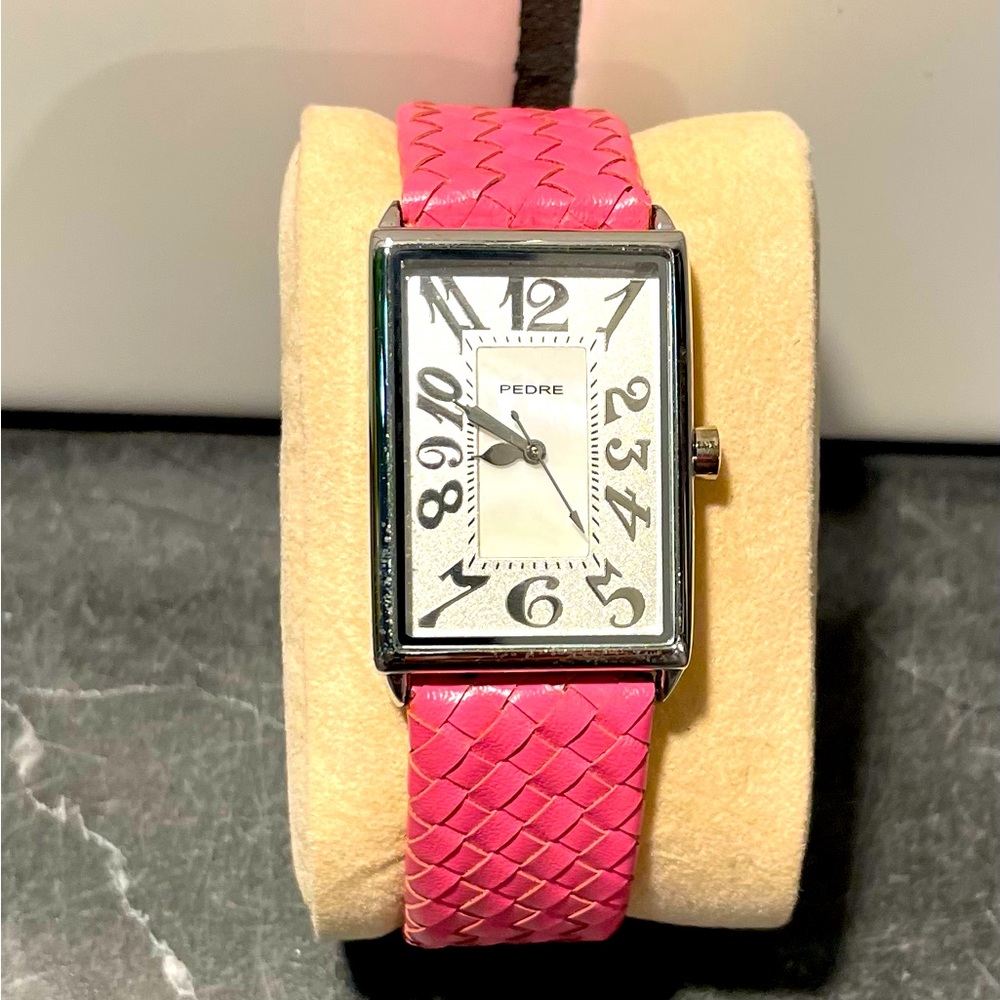 SALE!!! 2 for 30 Ladies Pedre Leather Band Watch- NWOT- New Battery
(20)